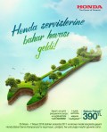 Honda servislerine bahar havası geldi!